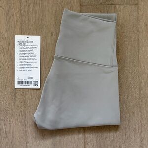 EUC wunder train 25" riverstone size 4 lululemon